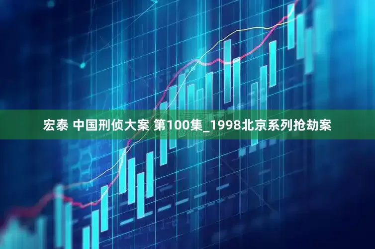 宏泰 中国刑侦大案 第100集_1998北京系列抢劫案